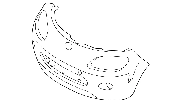 Bumper Front - Mazda (NHY4-50-03X)