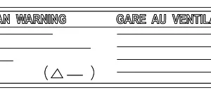 Caution Label - Mazda (L321-15-031B)