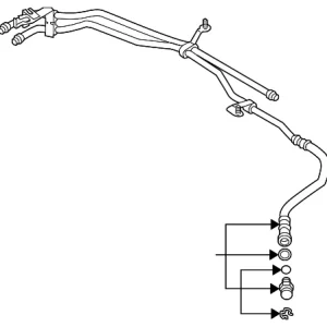 Hose & Tube Assembly - Mazda (N3H6-14-830J)