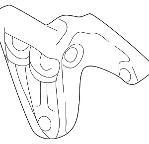 Adjust Bracket - Mazda (GE7T-32-61X)