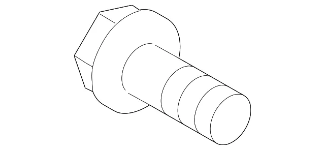 Shock Mount Bolt - Mazda (9YA0-21-450)