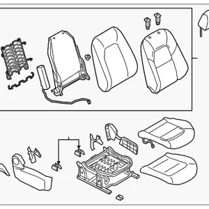 Seat(R) Front - Mazda (KB8D-57-100F-02)