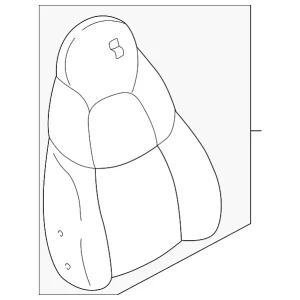 Seat Back Assembly - Mazda (NC72-88-180-02)