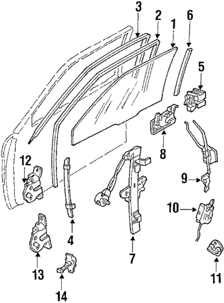Guide - Mazda (GJ21-58-603)