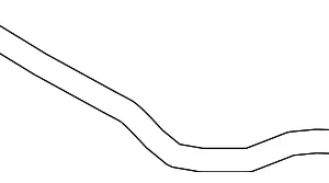 Connector Hose - Mazda (D10L-67-501)