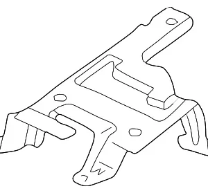 Diagnostic Unit Bracket - Mazda (B25D-57-KX0A)