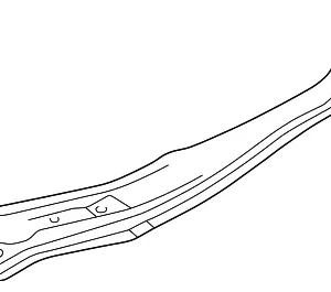 Engine Cross-Member - Mazda (B25D-39-800B)