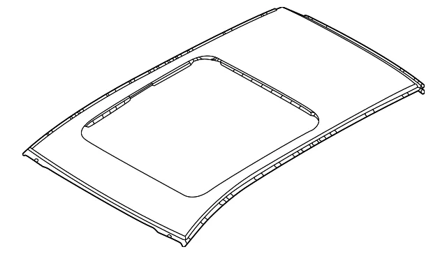 Roof Panel - Mazda (VAY2-70-60XB)