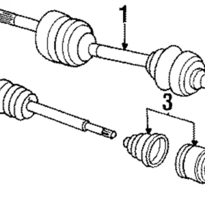 Inner Boot - Mazda (M070-22-540)