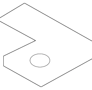 GPS Antenna Front Bracket - Mazda (BHP3-66-9B1)
