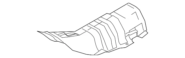 Heat Shield - Mazda (BBM4-56-442B)