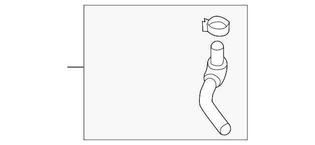 Oil Cooler Tube - Mazda (CY01-15-530A)