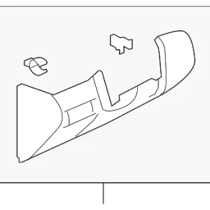 Lower Panel - Mazda (BN8P-64-280B-30)
