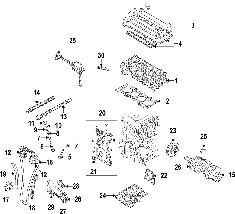 Cylinder Head - Mazda (ZZCB-10-10XA)