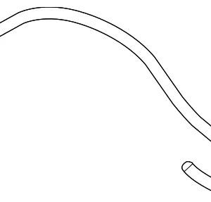Washer Hose - Mazda (GM9D-67-501A)
