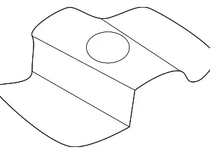 Upper Bracket - Mazda (KMV6-53-7M1)