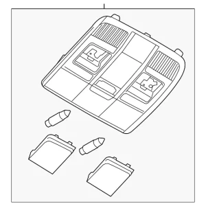 Overhead Console - Mazda (GRF8-69-970A-02)