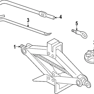 Floor Jack - Mazda (VA40-37-790A)