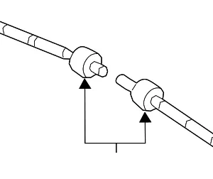Inner Tie Rod - Mazda (BDTS-32-240)