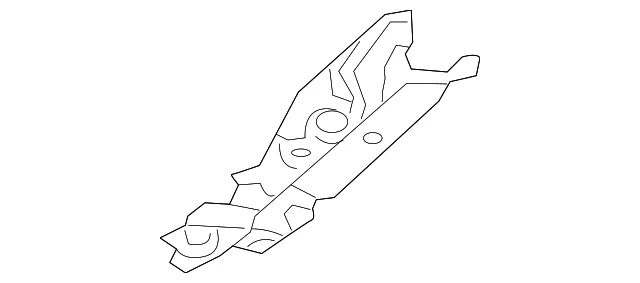 Cowl Top Panel Bracket - Mazda (KD53-54-5DX)