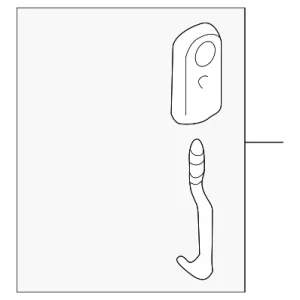 Lock Button Rod - Mazda (B25D-72-390-05)