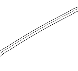 Weatherstrip - Mazda (BDMT-62-76Y)