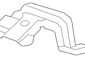 Vapor Canister Lower Bracket - Mazda (PY1J-13-960)
