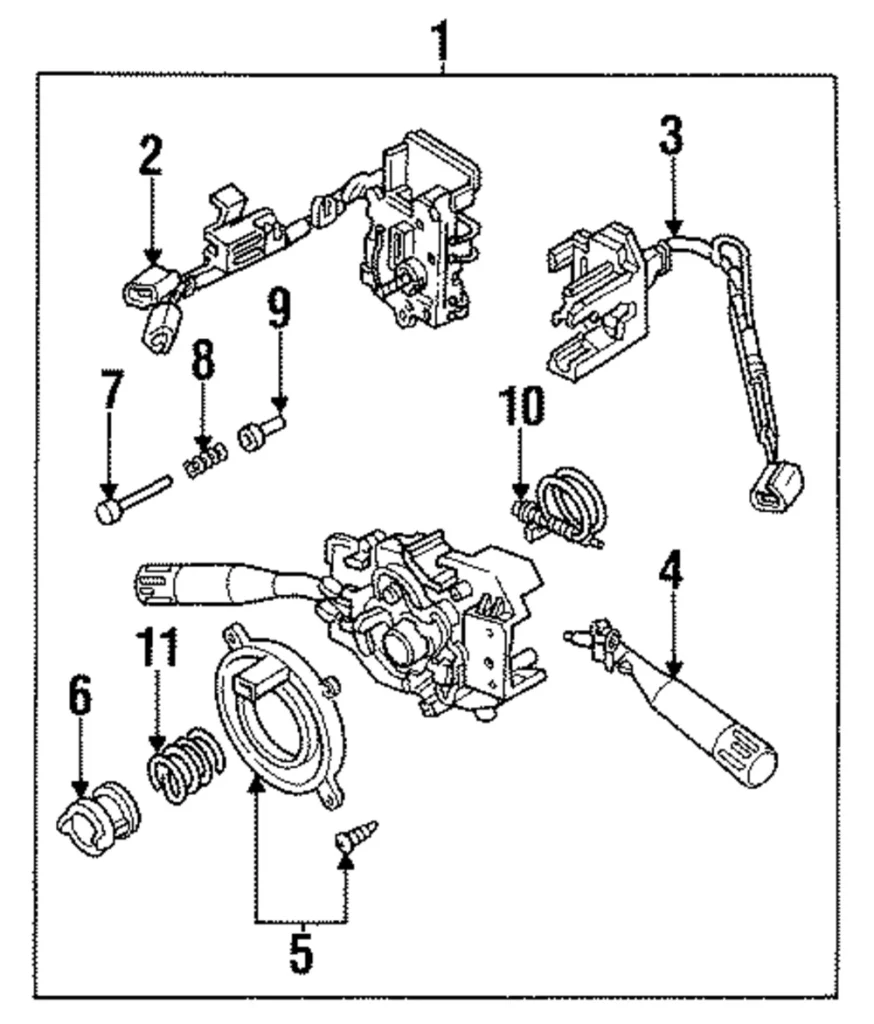 Wiper Switch - Mazda (EA25-66-135)