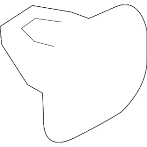 Bumper Cover Retainer Nut - Mazda (BP4K-50-ES1)