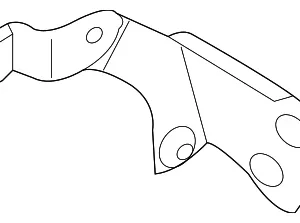 Cooling Duct Bracket - Mazda (L510-18-370)