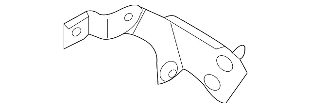 Cooling Duct Bracket - Mazda (L510-18-370)
