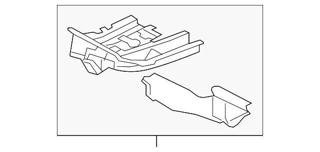 Rear Rail - Mazda (GHP9-53-390C)