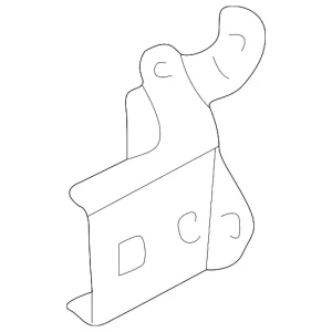 Lower Hinge - Mazda (ZZCA-73-240)