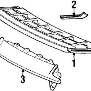 Grille - Mazda (FA01-50-711A)