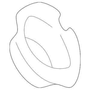 Filler Pipe Dust Shield - Mazda (LC62-42-24ZC)