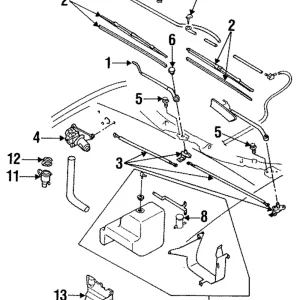 Wiper Transmission - Mazda (NA01-67-360B)