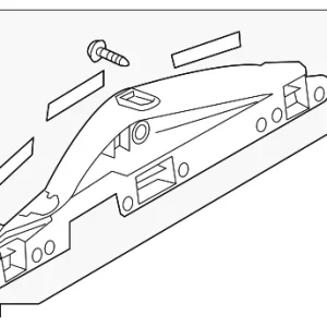 Instrument Cluster Bezel - Mazda (N243-55-463)
