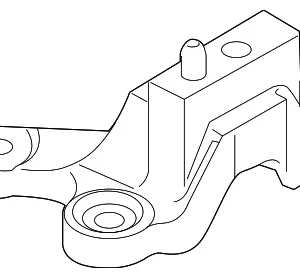 Side Mount Bracket - Mazda (BBN5-39-080)