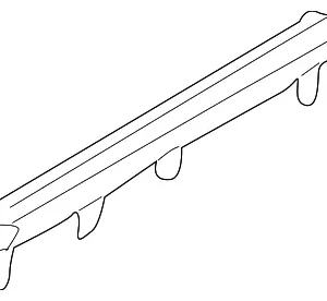 Rail Assembly Stay - Mazda (B25H-51-T14A)