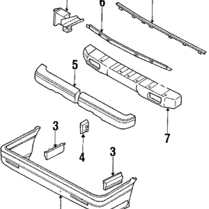 Side Support - Mazda (HF85-50-052)
