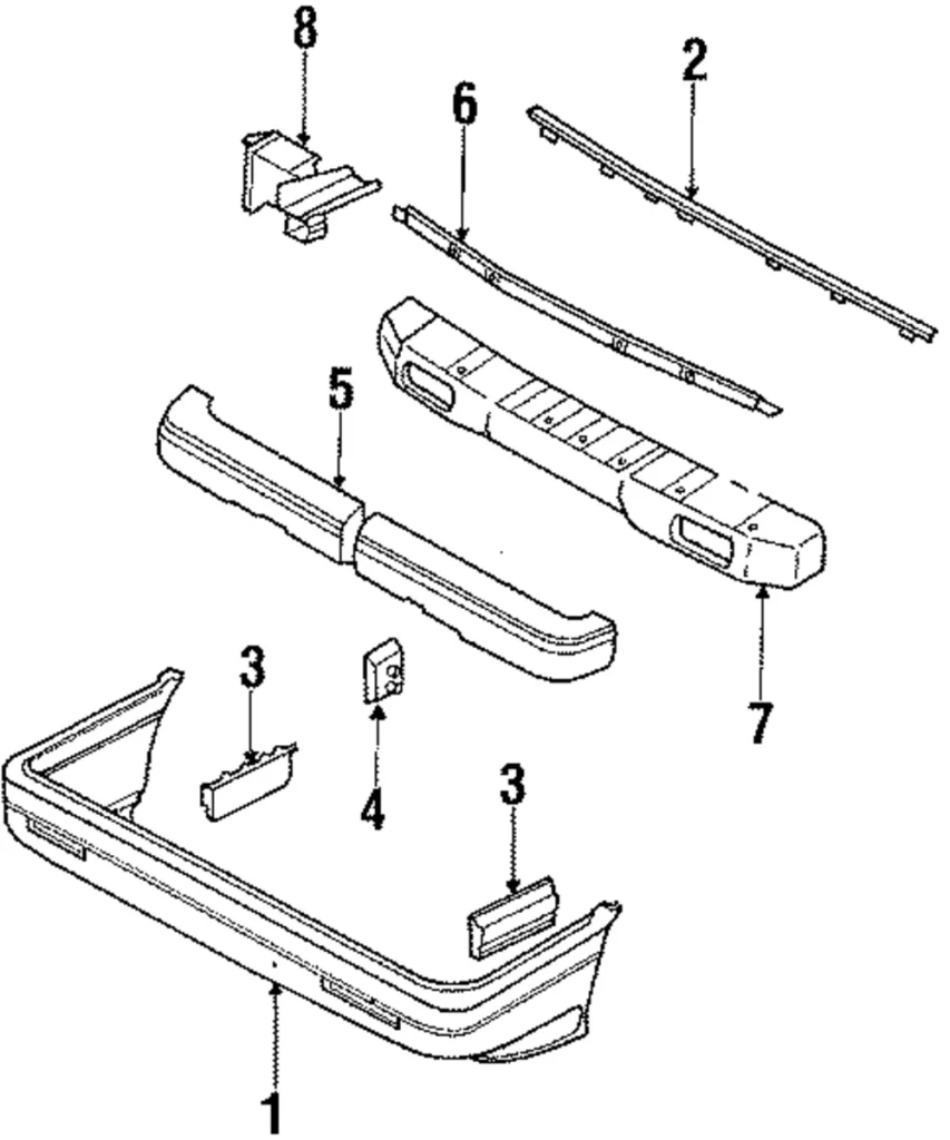 Side Support - Mazda (HF85-50-052)
