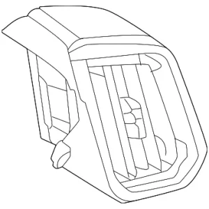 Dashboard Air Vent - Mazda (VA40-64-830A-02)