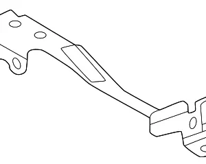 Vapor Canister Purge Solenoid Bracket - Mazda (PX4P-18-28X)