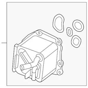 Oil Cooler - Mazda (T301-14-700)