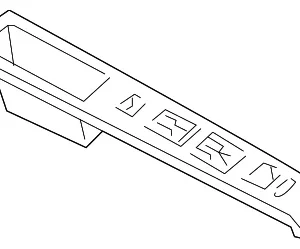 Switch Panel - Mazda (CC65-68-4L6C)