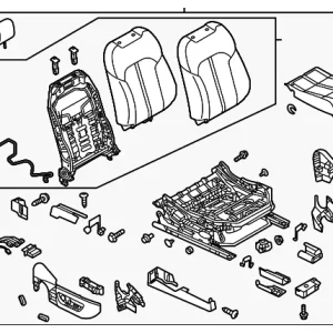 Seat Assembly - Mazda (KGNF-57-100F-27)