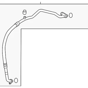 Pressure Pipe - Mazda (VA45-61-46X)
