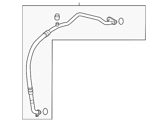 Pressure Pipe - Mazda (VA45-61-46X)