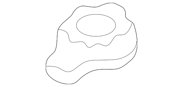 Suspension Cross-Member Stop - Mazda (NA01-28-880C)