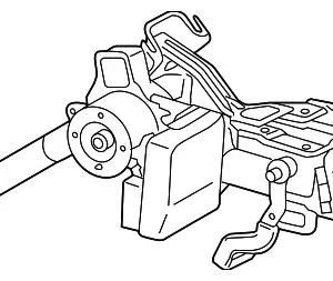 Column Assembly - Mazda (DRY1-32-150A)
